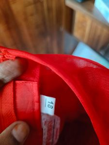 Price Dropped - Baby Girl Elegant Red Frock