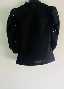 Combo Of Shein Black & White Top