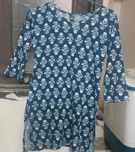 Floral Print Kurta