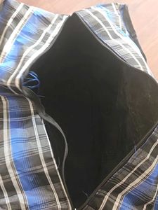 Plaid Gym &amp; Travel Bag