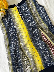 Multi Color Georgette Tunic