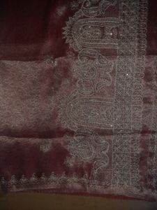 Saree With Stiched Blouse