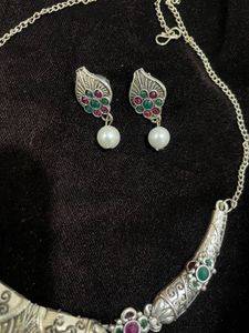 Oxidized Jewelry Set