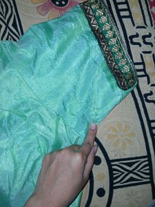 Mint Green Sari Blouse