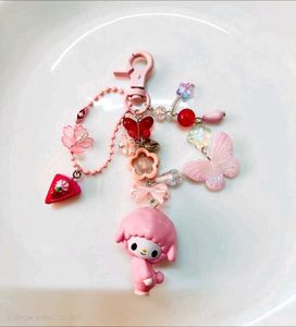 Sanrio Piano Keychain