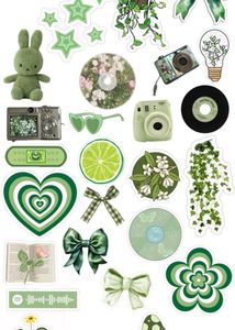 aesthetic stickers card