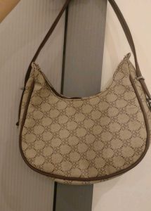 Patterned  BROWN Handbag