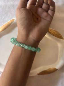 Green Beaded Bracelet