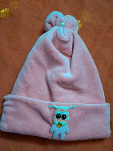 Baby Caps Blue And Pink