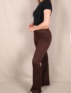 H&amp;M Brown Flared Leggings