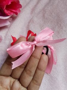 Pack Of 5 Coquette Bow Rubber Bands