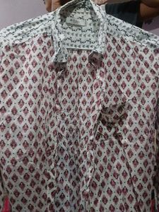 Patterned Casual Shirt
