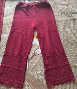 Wool Blend Kurta and Palazzo Set