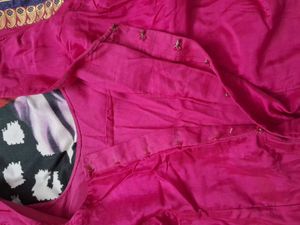 Pink Navratri Lehenga Choli Set Festive wear