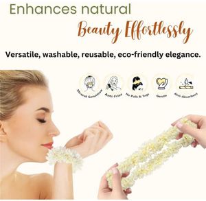 (2 Pcs) Scented Mogra Gajra Hair Accessor