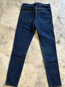 H&amp;M Dark Blue Ladies Stylish Jeans