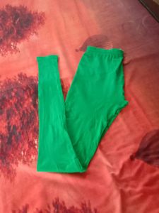 Parrot Green Chudidaar Legging