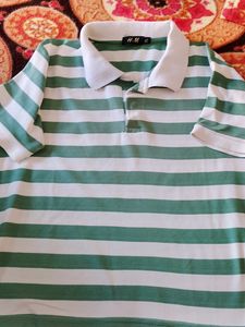 Striped H&M Polo Shirt