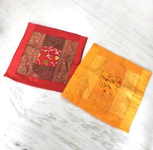 Embroidered Pillow/Cushion Covers - Set of 2