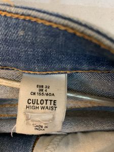 Wide Leg Denim Jeans