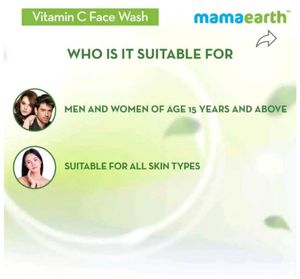 Mamaearth Vitamin C Face Wash