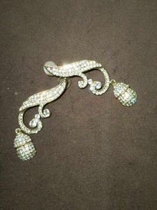 heavy earrings