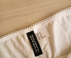 Cotton White Tube Top