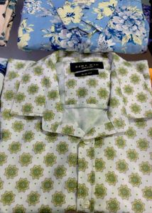 Floral Print Shirt M,L, XL,XXL