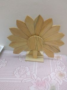 Wooden Peacock Design Showpiece For HomeDecoration