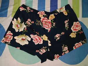 Floral Print Shorts