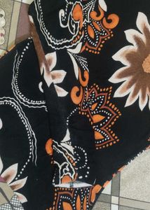 Floral Print Woolen Top