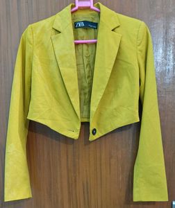ZARA Cropped Blazer