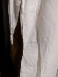 Mens White Plain Kurta