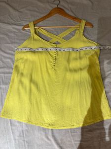 Chic Yellow Tank Top