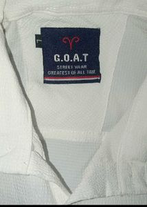 Popcorn white shirt for men