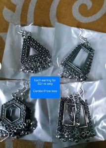 Silver Plated Earrings