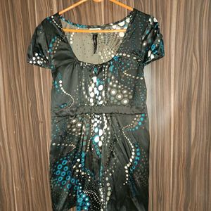 Party Wear Sequence Satin Top
