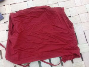 maroon cauler jaket