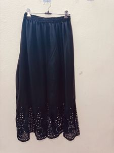 Mirror Work Black Chikankari Set 🖤