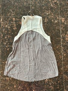 Grey Sleeveless Tank Top