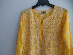 Ada Chickenkari Kurta💛