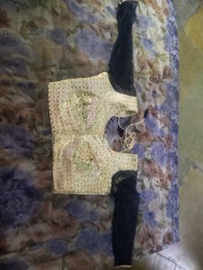 Embroidered Blouse with Sleeves