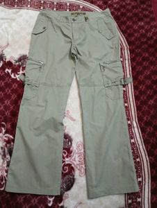 An Olive Green Cargo Pants