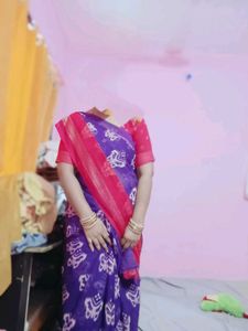 Butterfly Print Saree