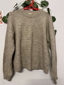 Beige Knit Sweater