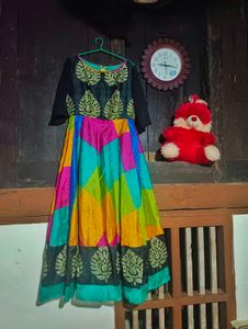Multicolored Gown