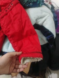 Red Padded Jacket