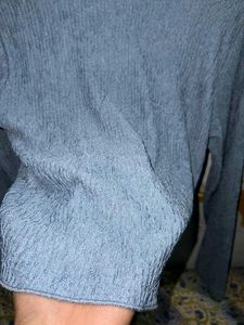 Blue Long Sleeve Top