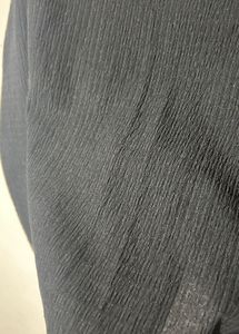Black T-shirt with White Collar