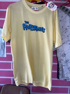 The Flintstones Yellow T-Shirt XL